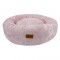 15869 Кръгло легло DOLCE DONUT 55x55x15H розово